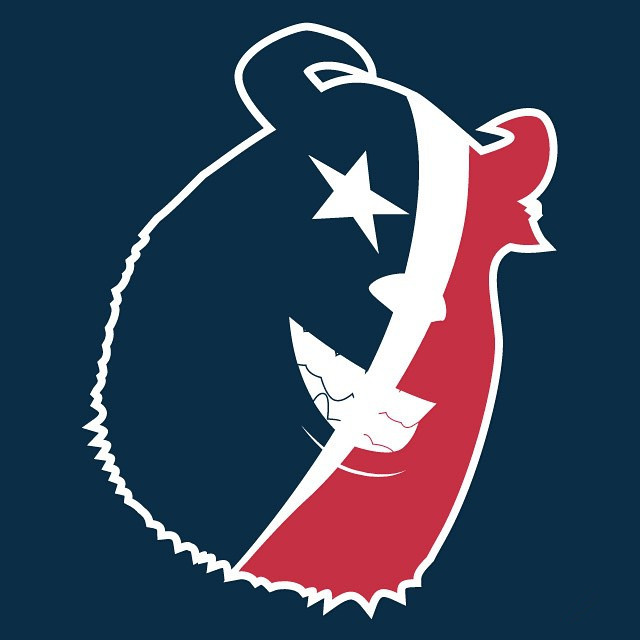 Sulley the Houston Texan logo iron on transfers